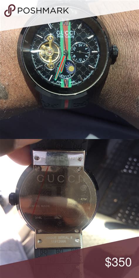 apple watch fake gucci|check gucci watch serial number.